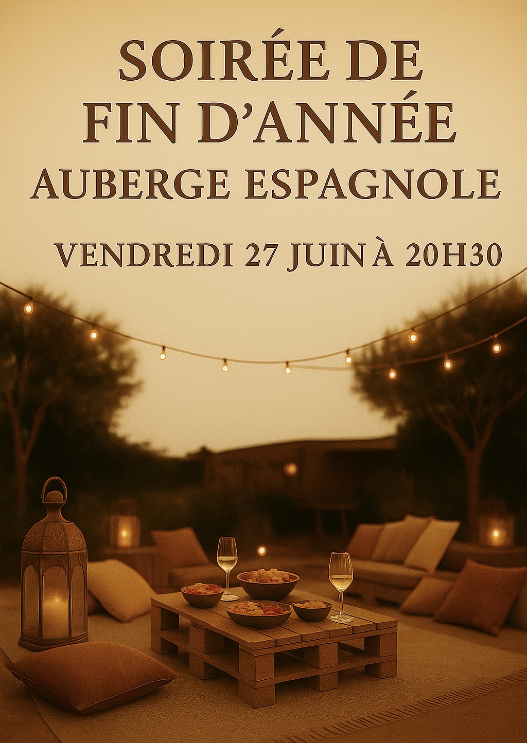 Soirée fin de saison